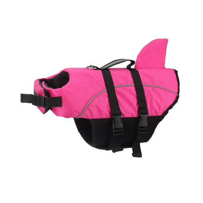 Shark Pet Life Jacket Dog Swim Vest Swimsuit Jacket Summer Small Medium Dog Coat Reflective Clothes XS-2XL