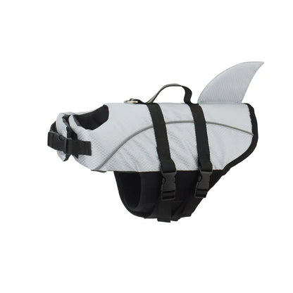 Shark Pet Life Jacket Dog Swim Vest Swimsuit Jacket Summer Small Medium Dog Coat Reflective Clothes XS-2XL