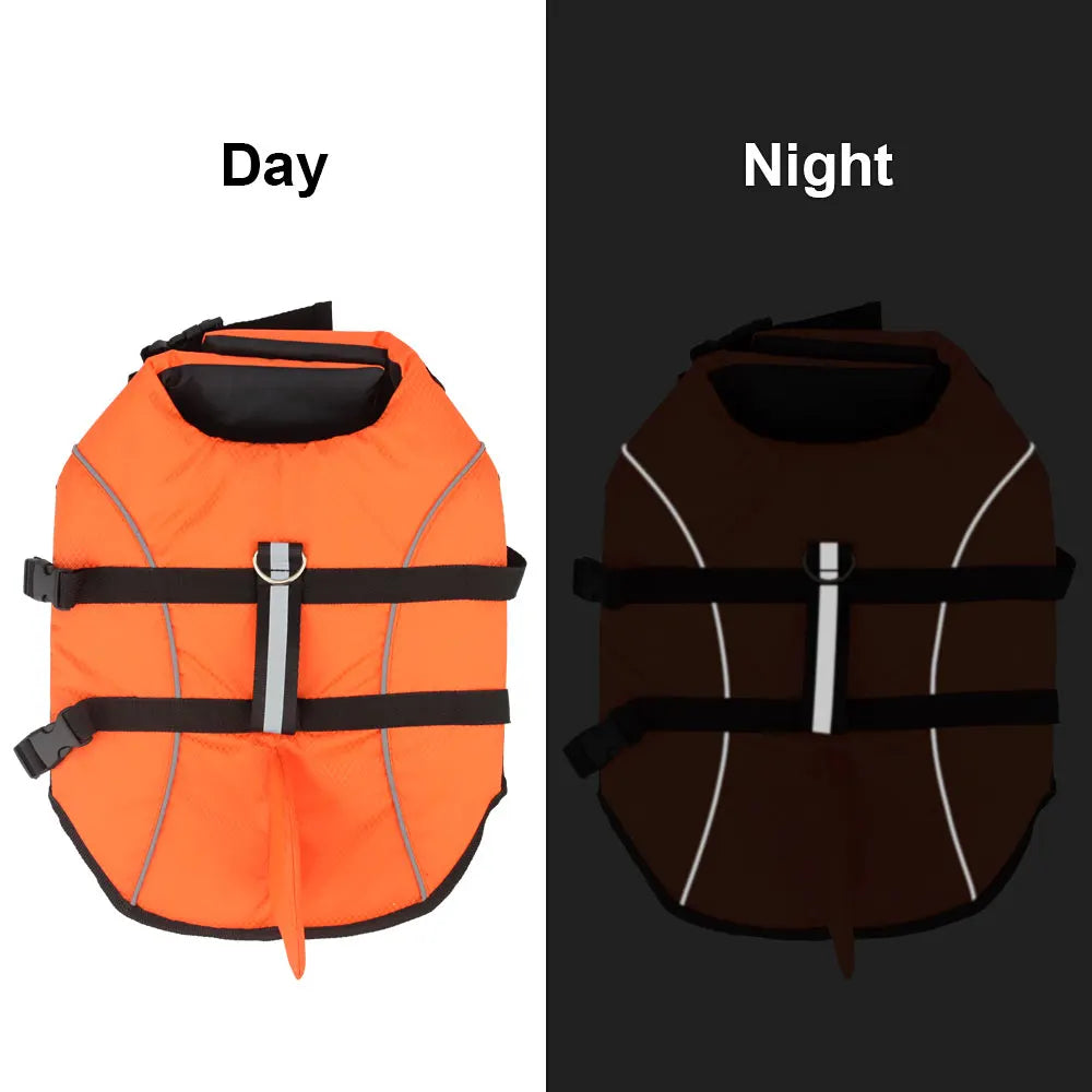 Shark Pet Life Jacket Dog Swim Vest Swimsuit Jacket Summer Small Medium Dog Coat Reflective Clothes XS-2XL