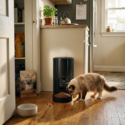 Exclusive Large Automatic Dog Cat Time Pet Food Feeder